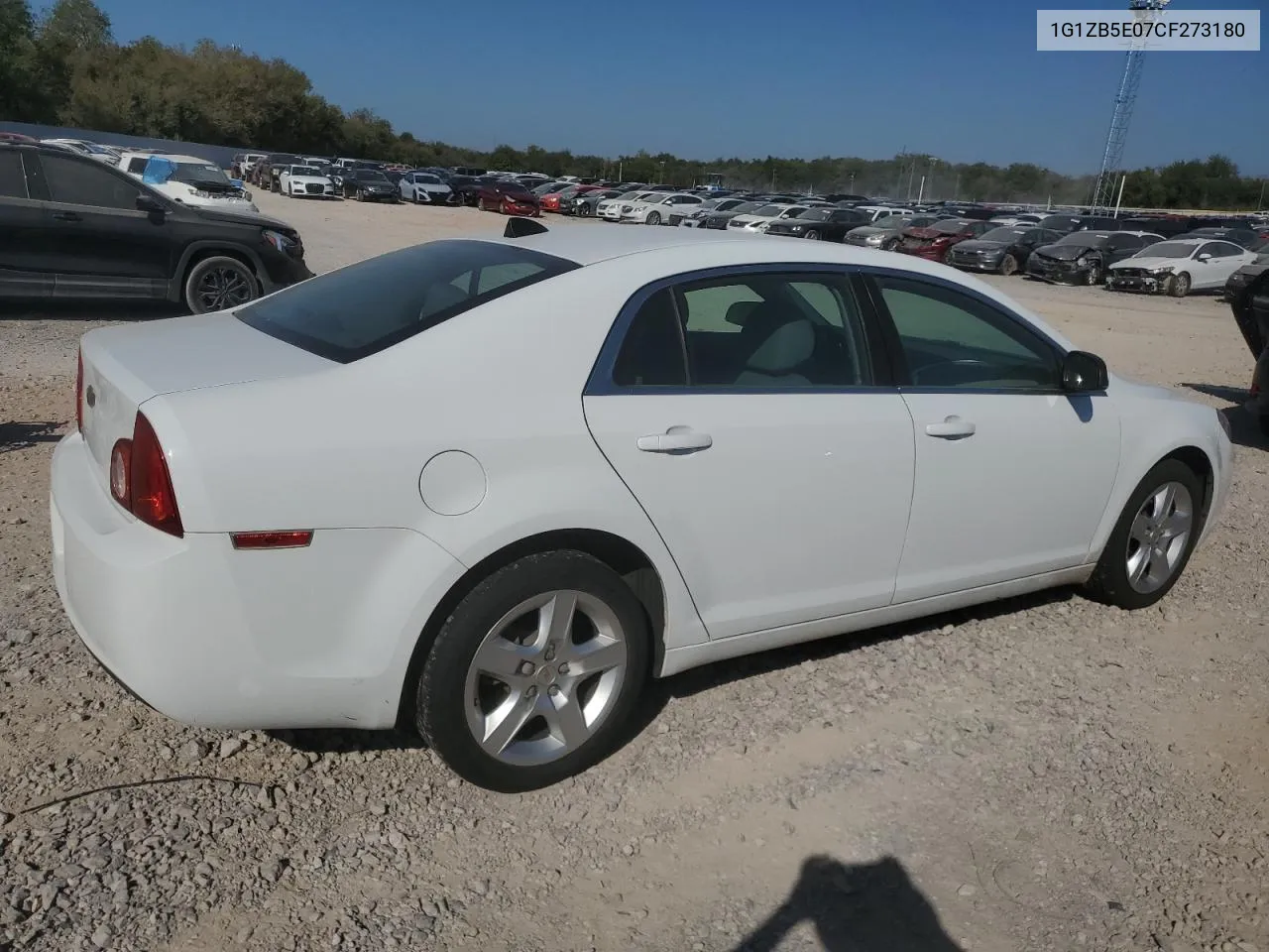 1G1ZB5E07CF273180 2012 Chevrolet Malibu Ls