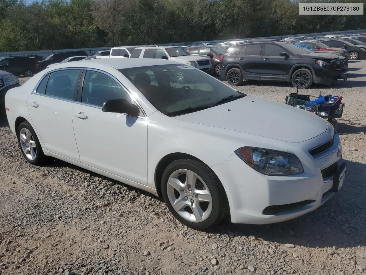 1G1ZB5E07CF273180 2012 Chevrolet Malibu Ls