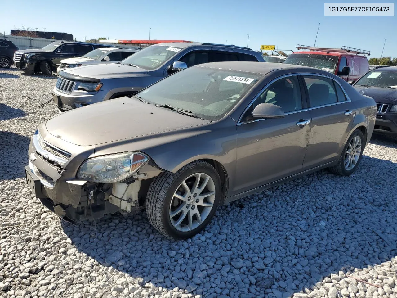 1G1ZG5E77CF105473 2012 Chevrolet Malibu Ltz