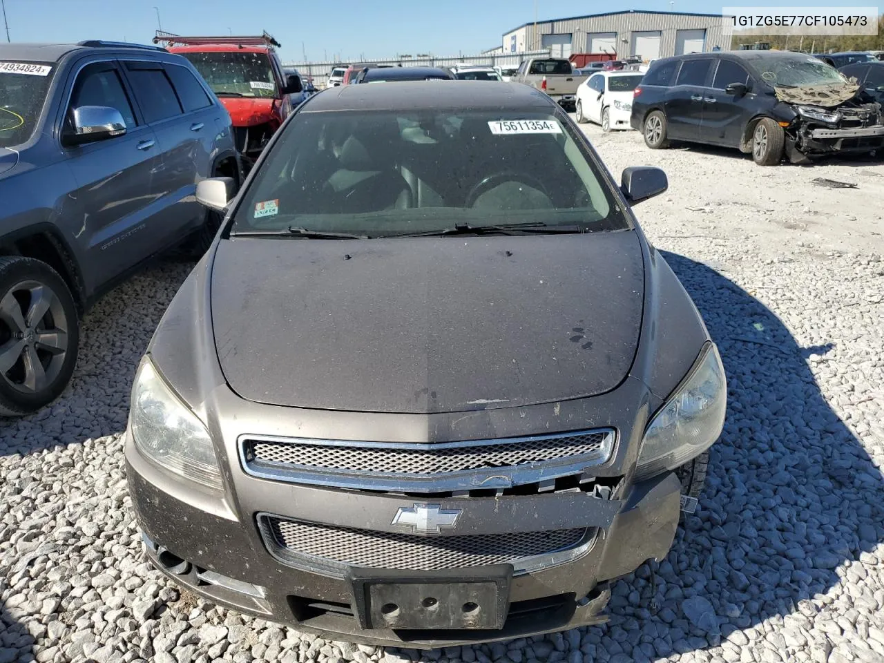 2012 Chevrolet Malibu Ltz VIN: 1G1ZG5E77CF105473 Lot: 75611354