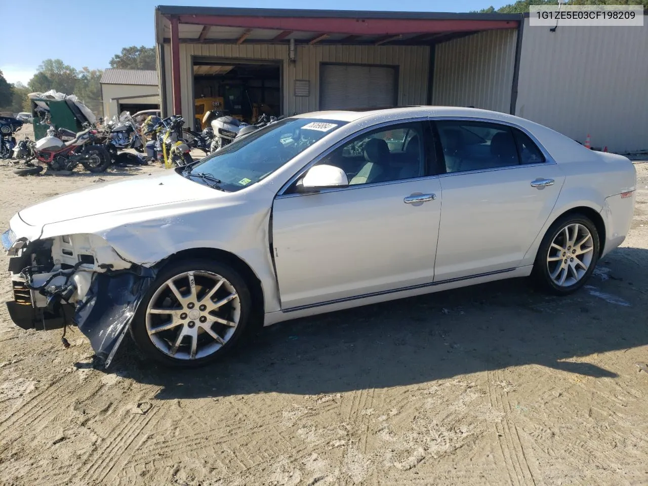 2012 Chevrolet Malibu Ltz VIN: 1G1ZE5E03CF198209 Lot: 76369884