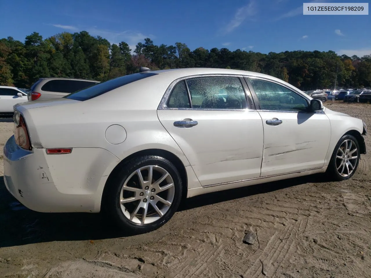 2012 Chevrolet Malibu Ltz VIN: 1G1ZE5E03CF198209 Lot: 76369884