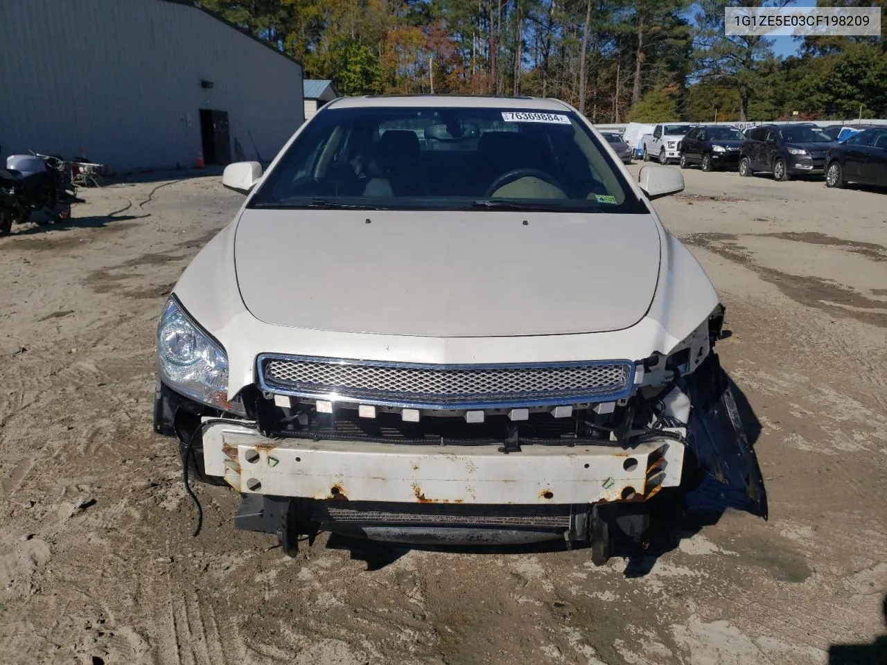 2012 Chevrolet Malibu Ltz VIN: 1G1ZE5E03CF198209 Lot: 76369884