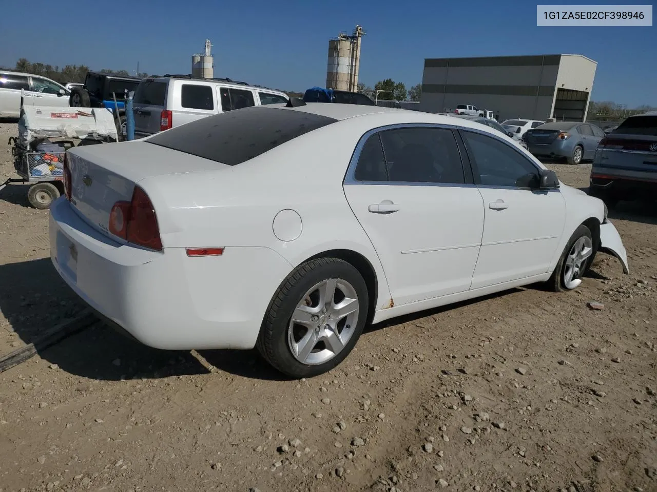 1G1ZA5E02CF398946 2012 Chevrolet Malibu Ls