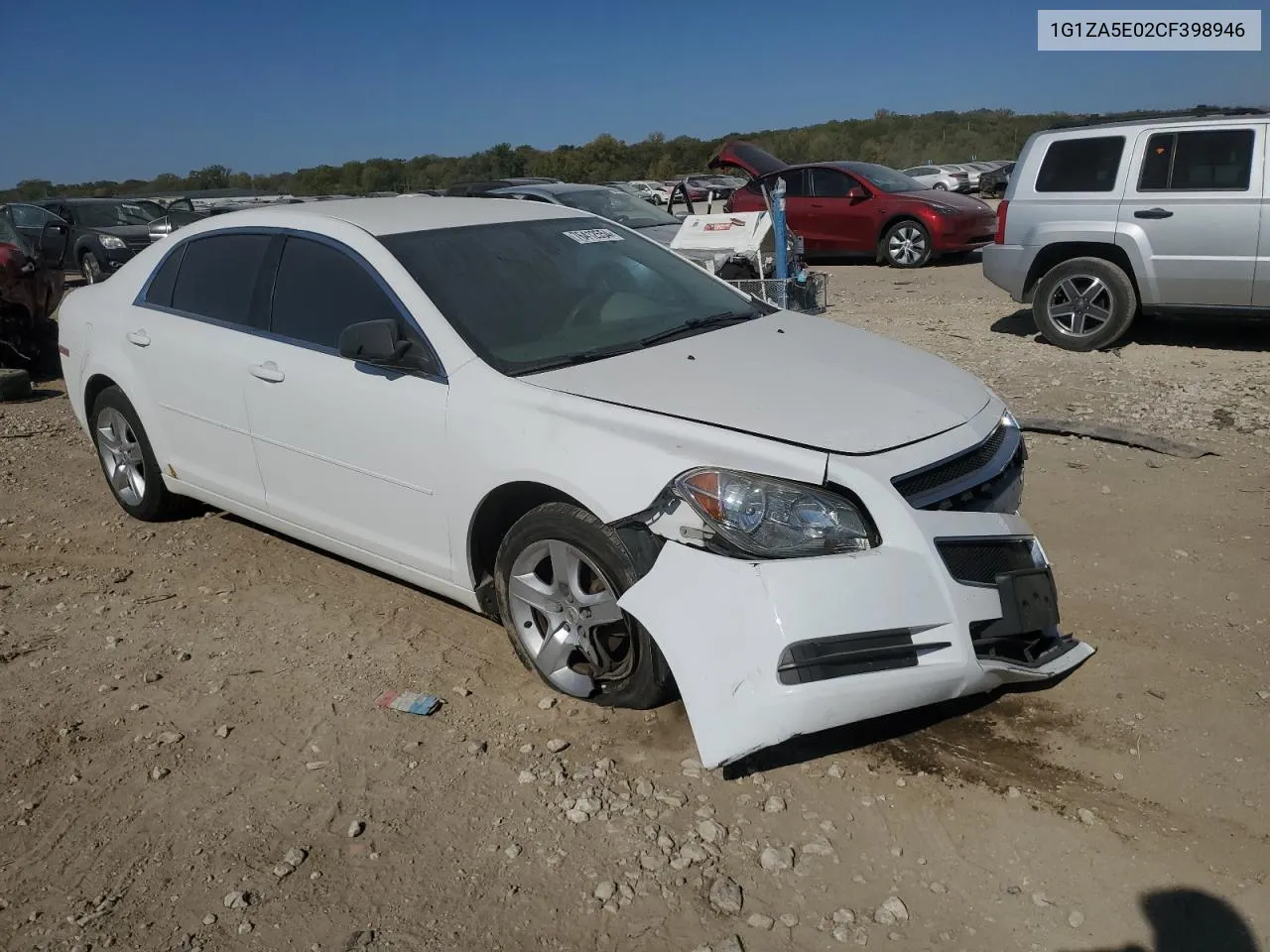 1G1ZA5E02CF398946 2012 Chevrolet Malibu Ls