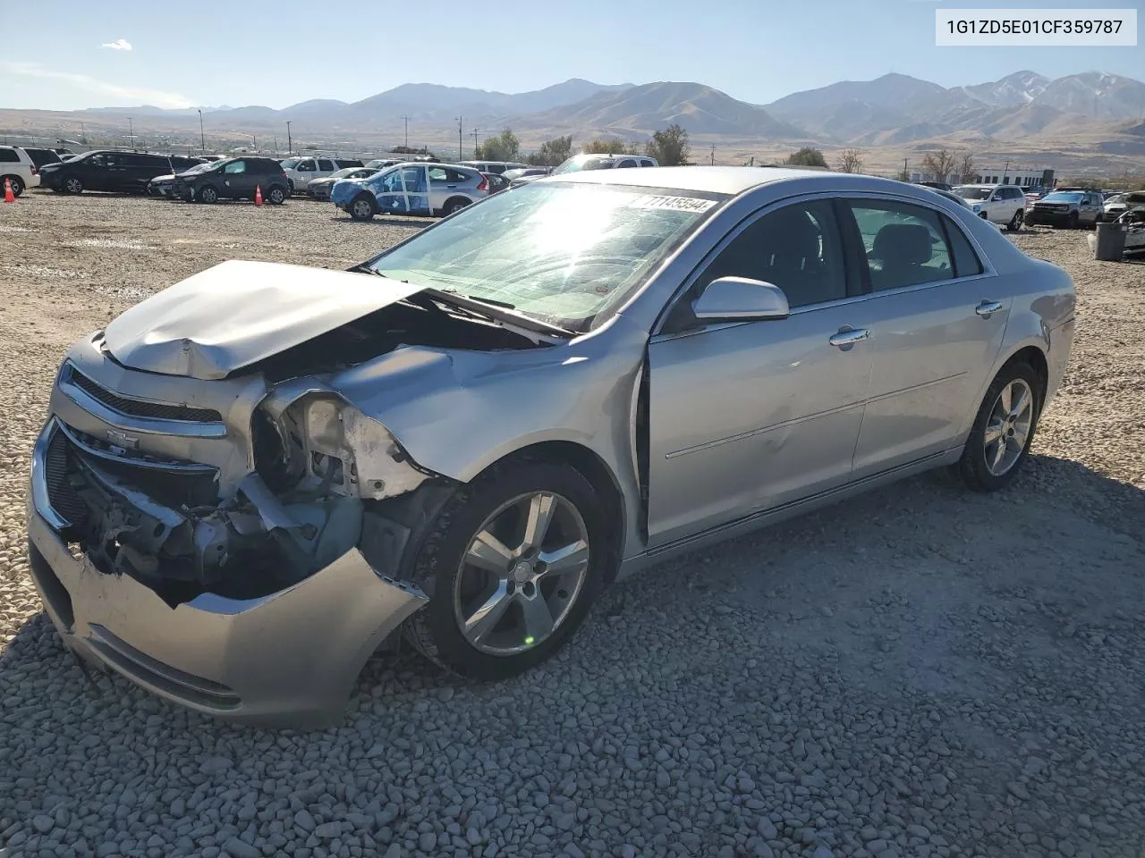 2012 Chevrolet Malibu 2Lt VIN: 1G1ZD5E01CF359787 Lot: 77145594