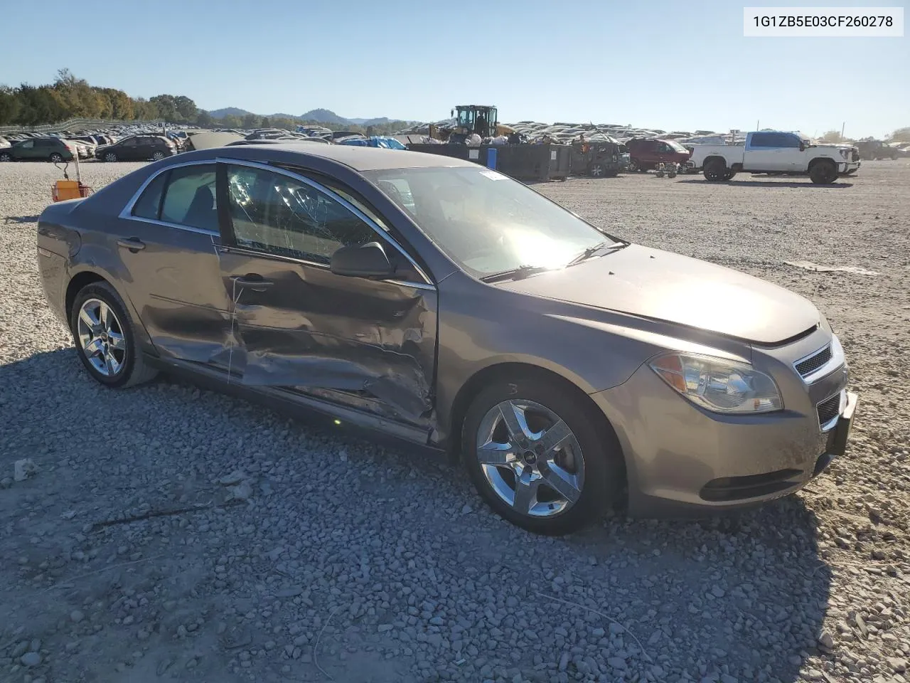 1G1ZB5E03CF260278 2012 Chevrolet Malibu Ls