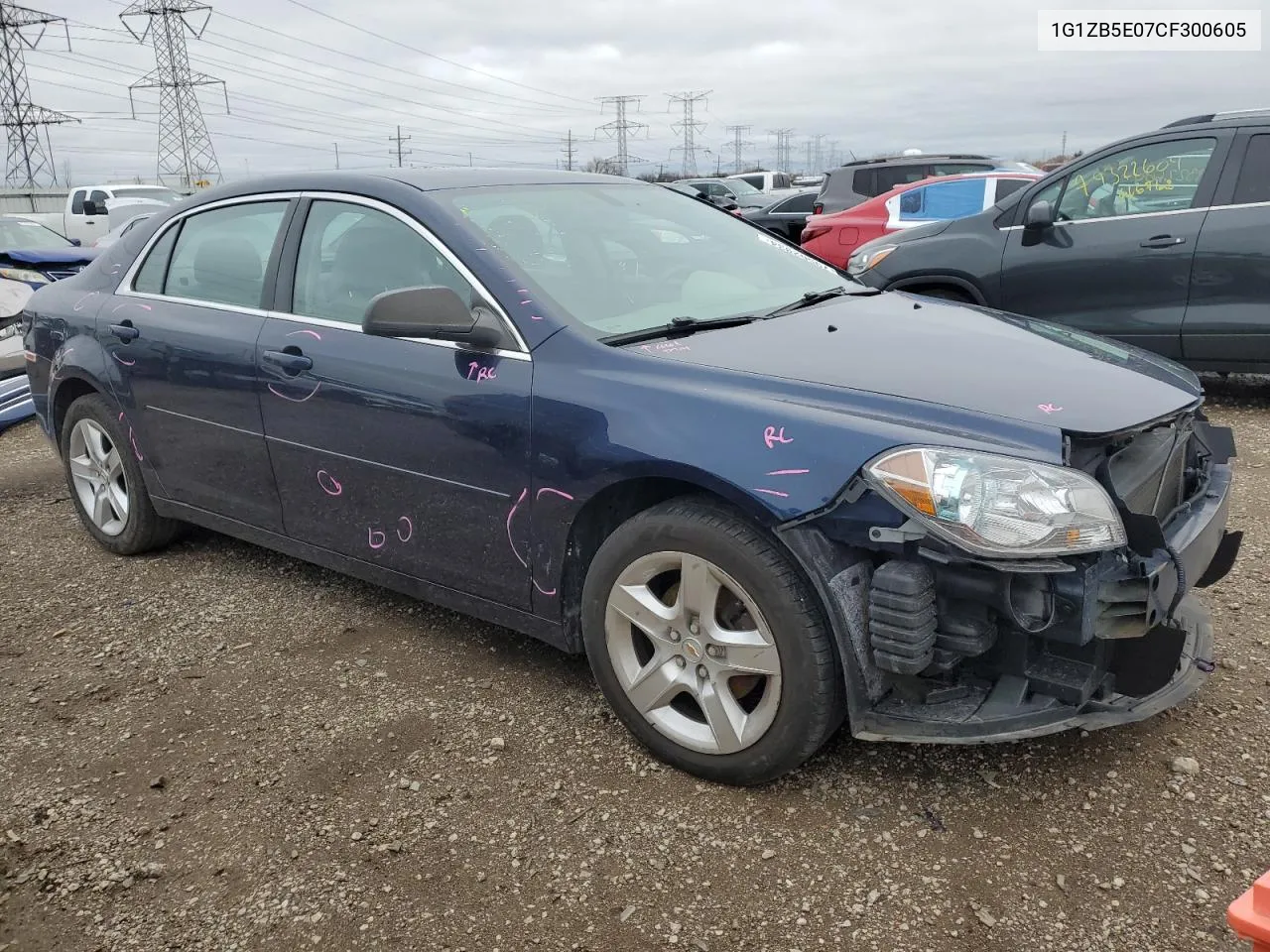 2012 Chevrolet Malibu Ls VIN: 1G1ZB5E07CF300605 Lot: 79562934