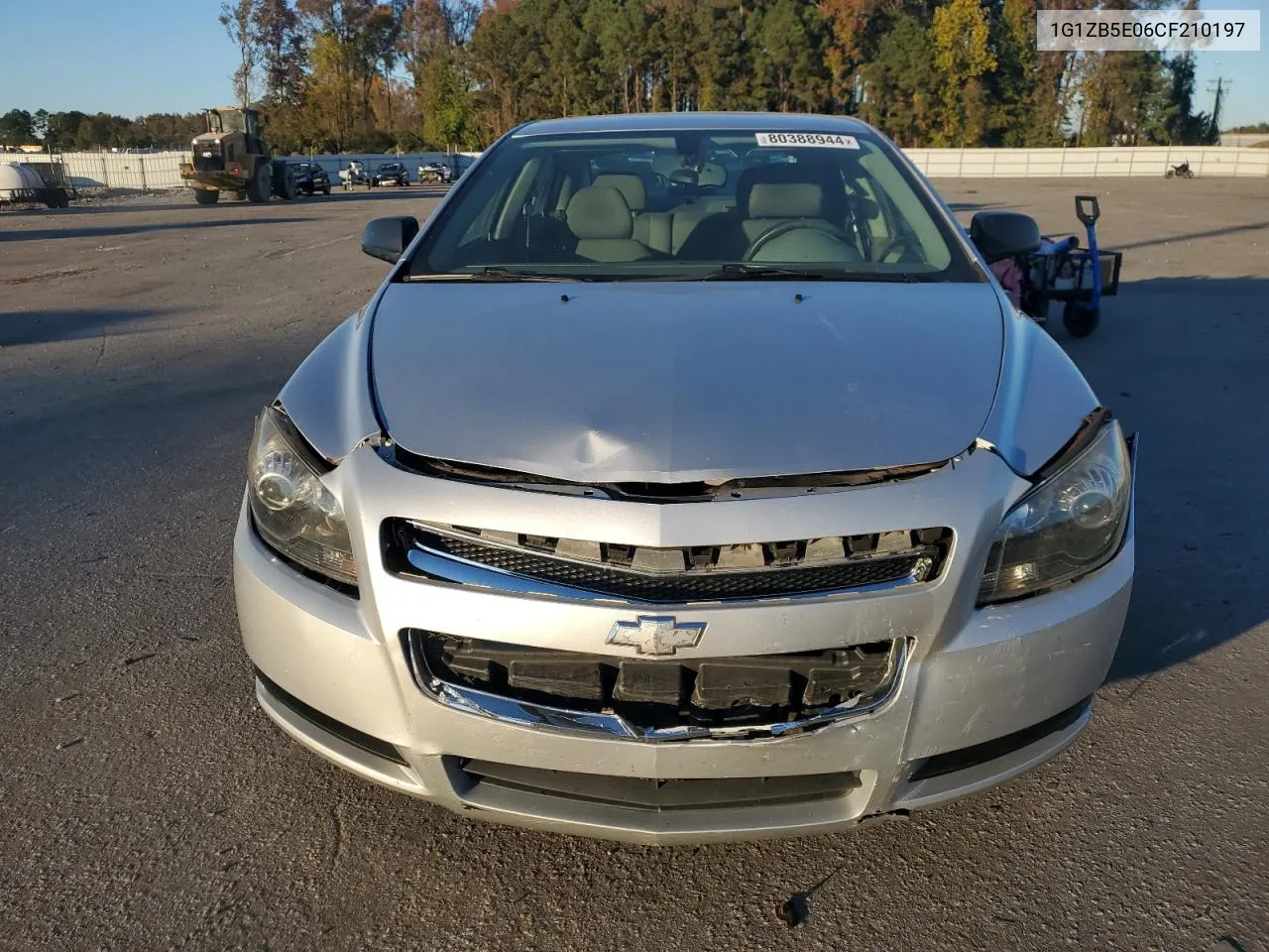 2012 Chevrolet Malibu Ls VIN: 1G1ZB5E06CF210197 Lot: 80388944