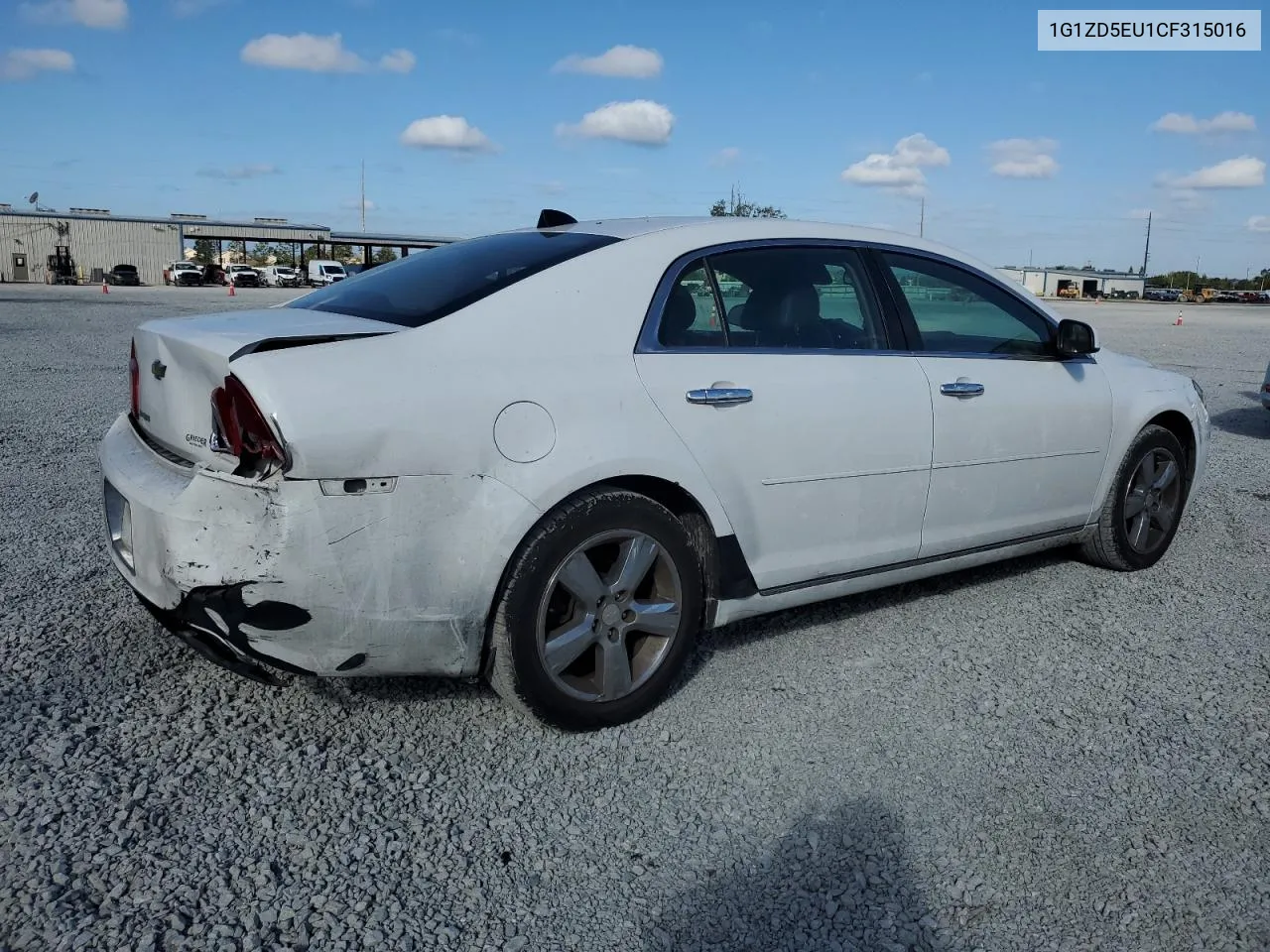 2012 Chevrolet Malibu 2Lt VIN: 1G1ZD5EU1CF315016 Lot: 80664934