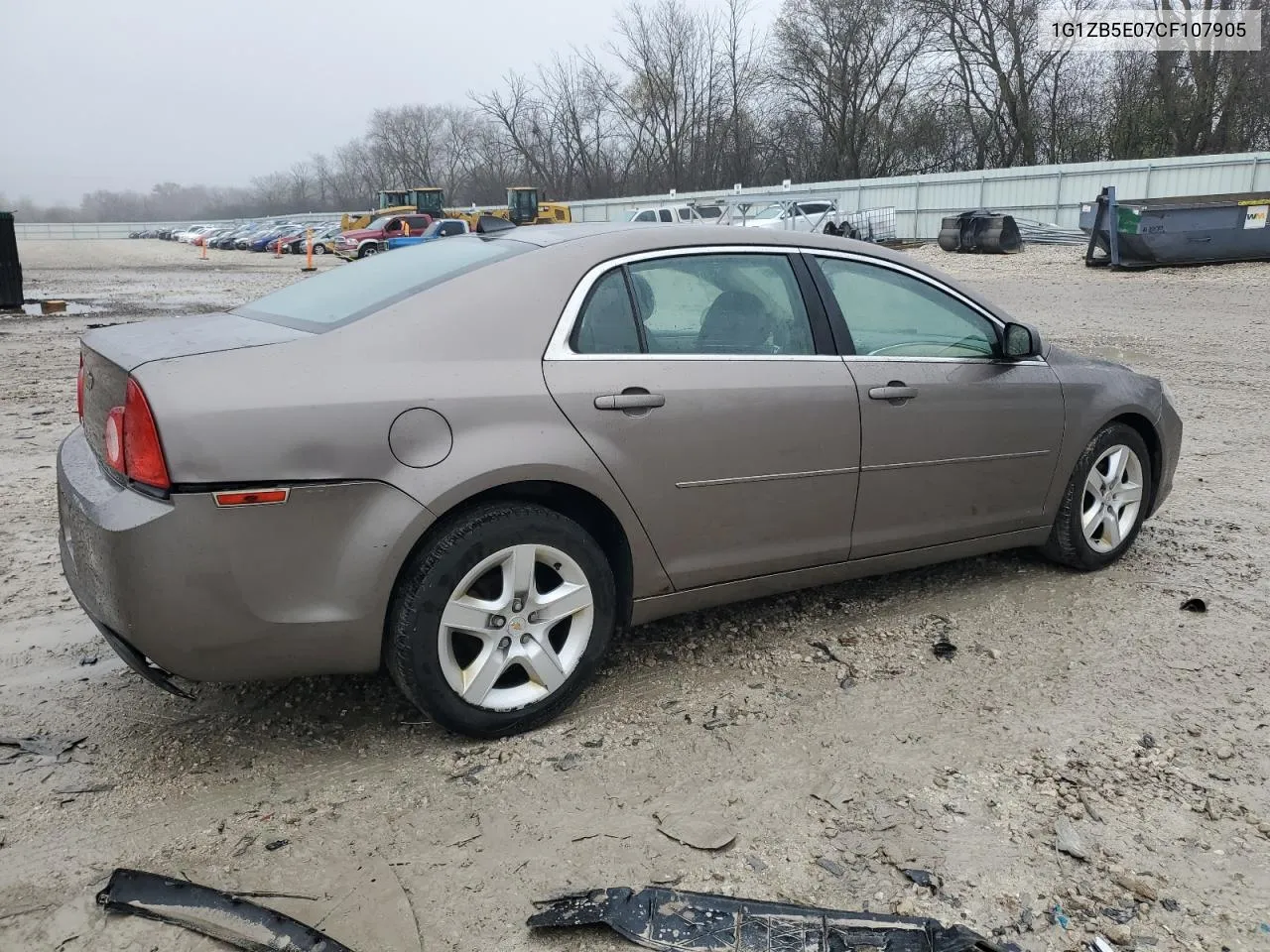 2012 Chevrolet Malibu Ls VIN: 1G1ZB5E07CF107905 Lot: 80743964