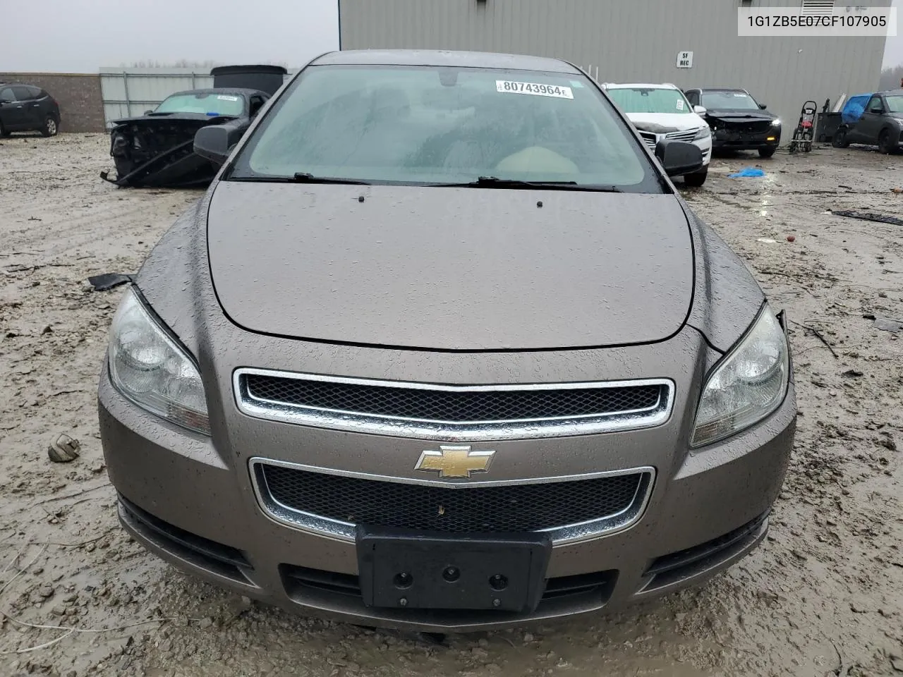 2012 Chevrolet Malibu Ls VIN: 1G1ZB5E07CF107905 Lot: 80743964