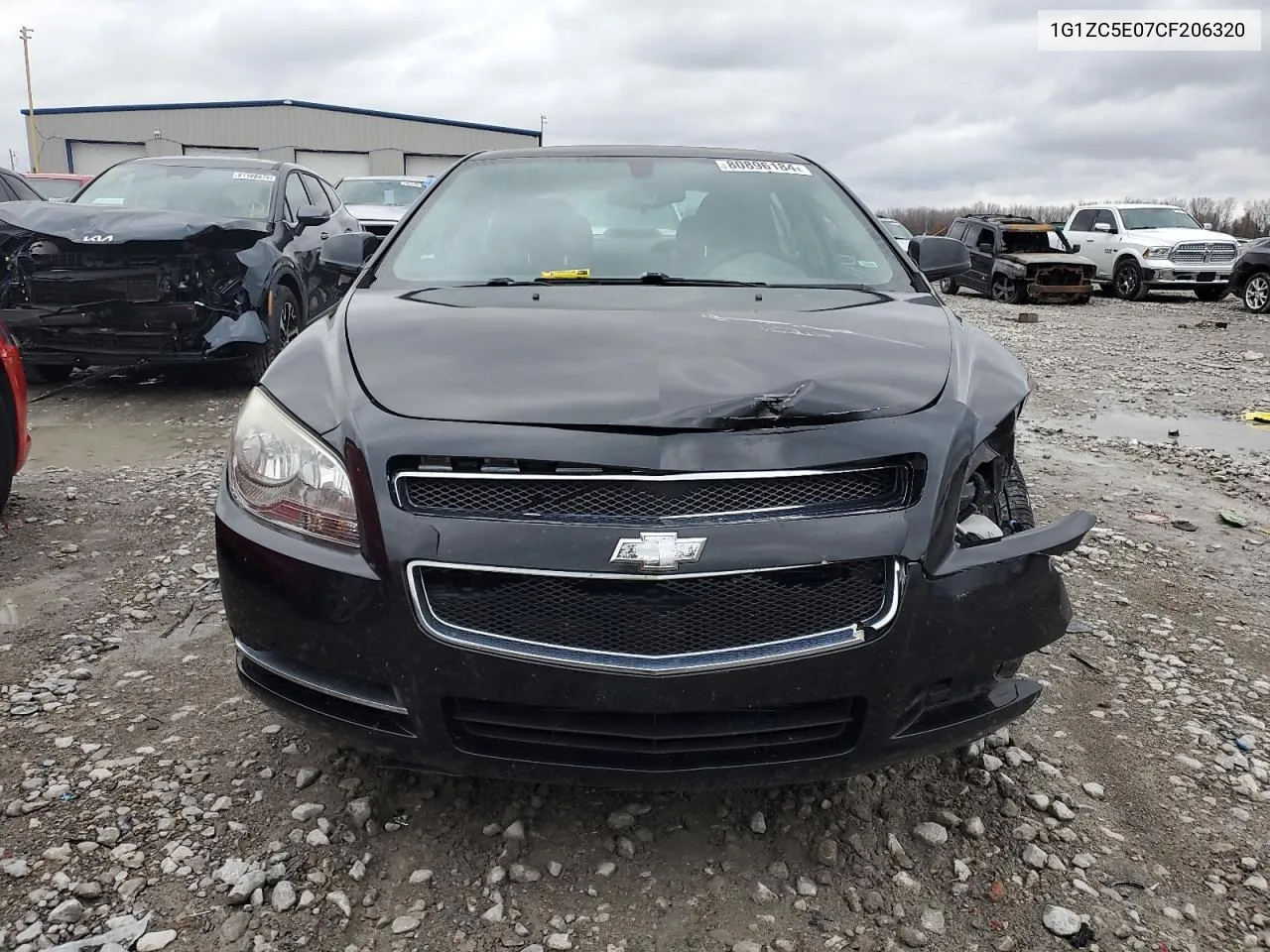 2012 Chevrolet Malibu 1Lt VIN: 1G1ZC5E07CF206320 Lot: 80896184