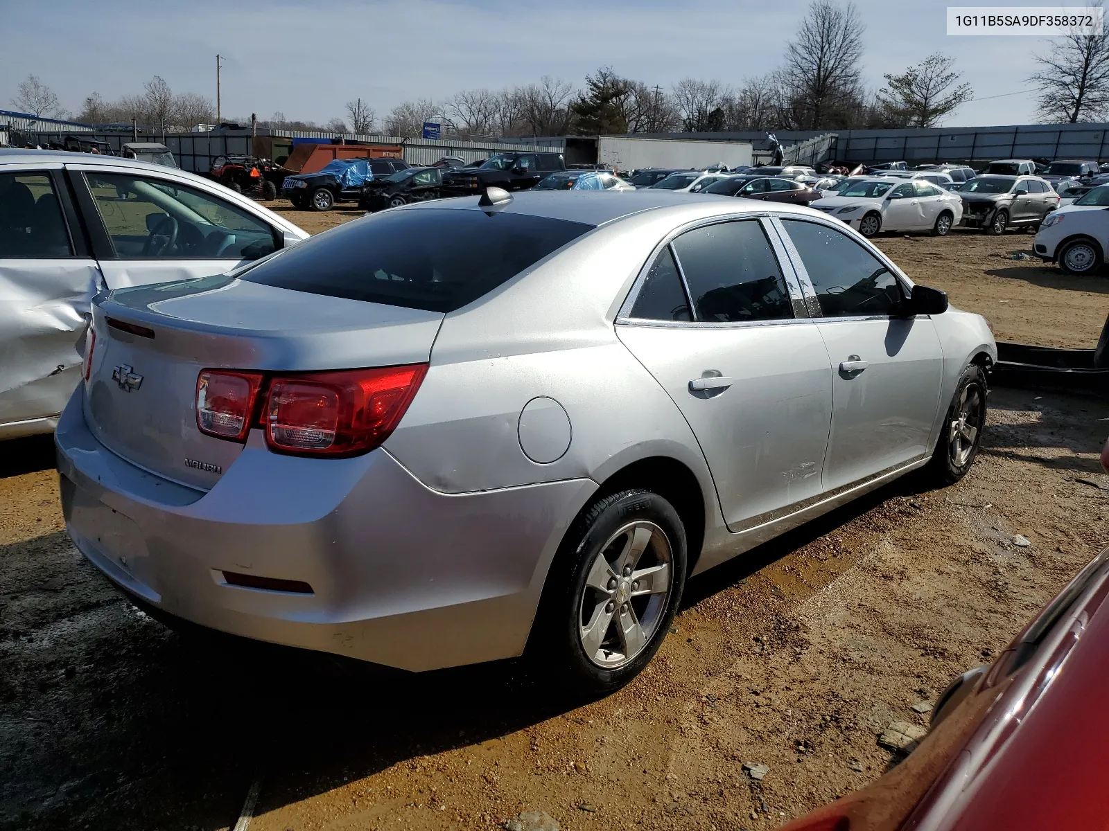 2013 Chevrolet Malibu Ls VIN: 1G11B5SA9DF358372 Lot: 39983783