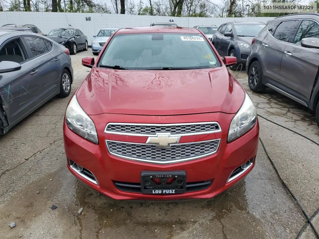 2013 Chevrolet Malibu Ltz VIN: 1G11H5SA9DF187329 Lot: 49104274