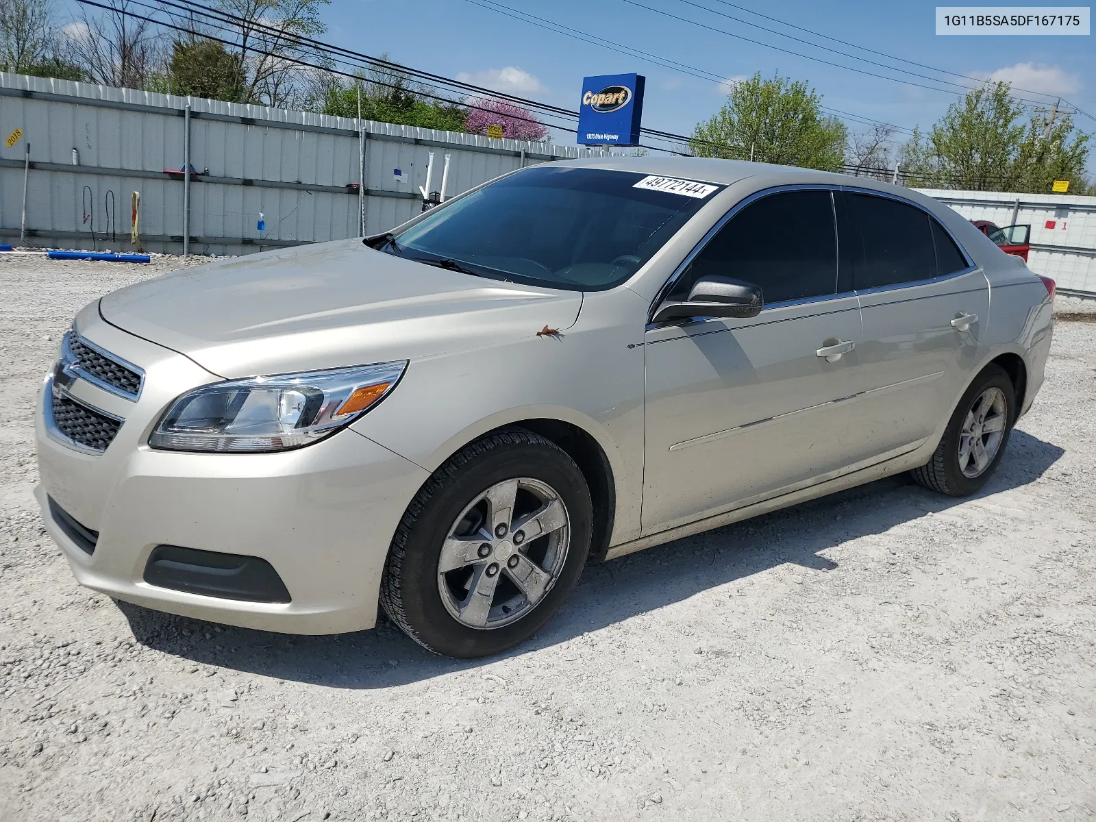 2013 Chevrolet Malibu Ls VIN: 1G11B5SA5DF167175 Lot: 49772144