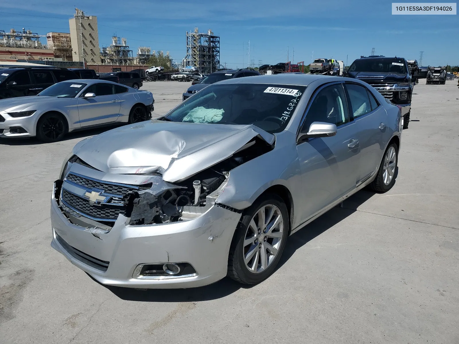 2013 Chevrolet Malibu 2Lt VIN: 1G11E5SA3DF194026 Lot: 51606724