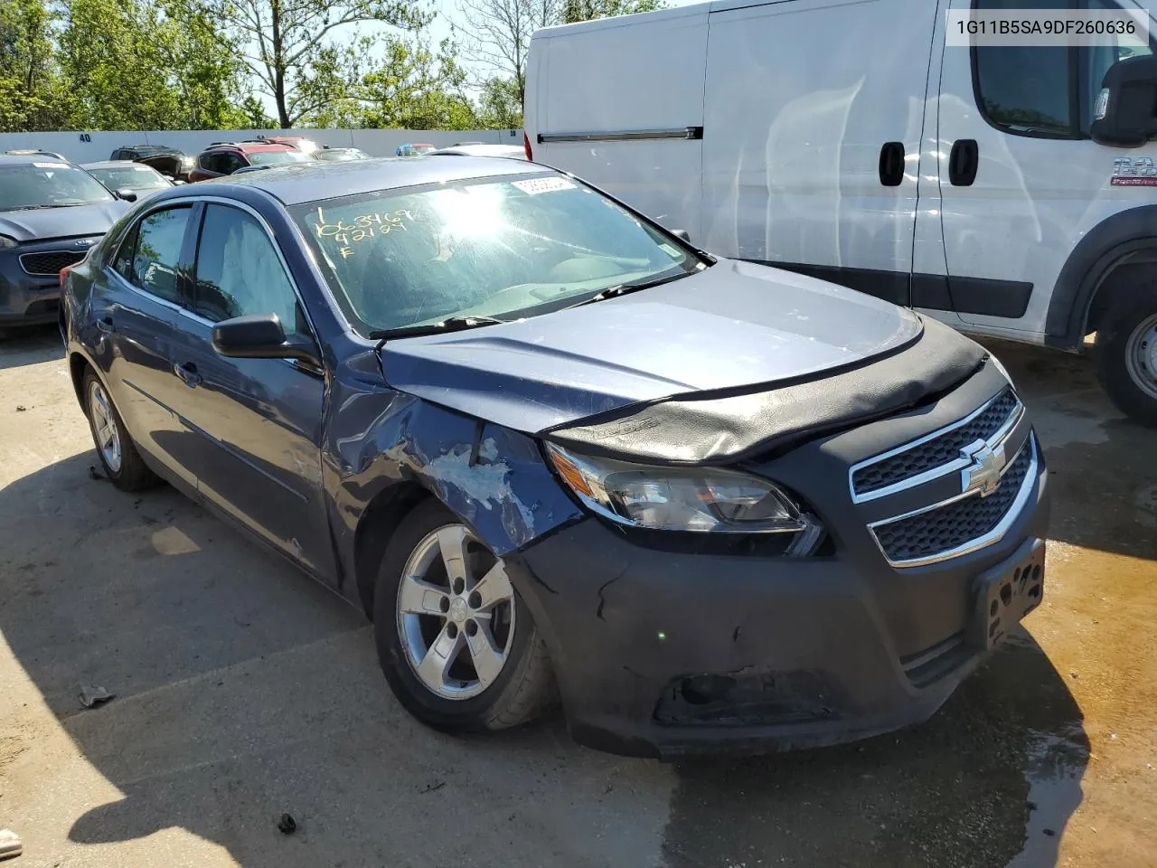 2013 Chevrolet Malibu Ls VIN: 1G11B5SA9DF260636 Lot: 52892004