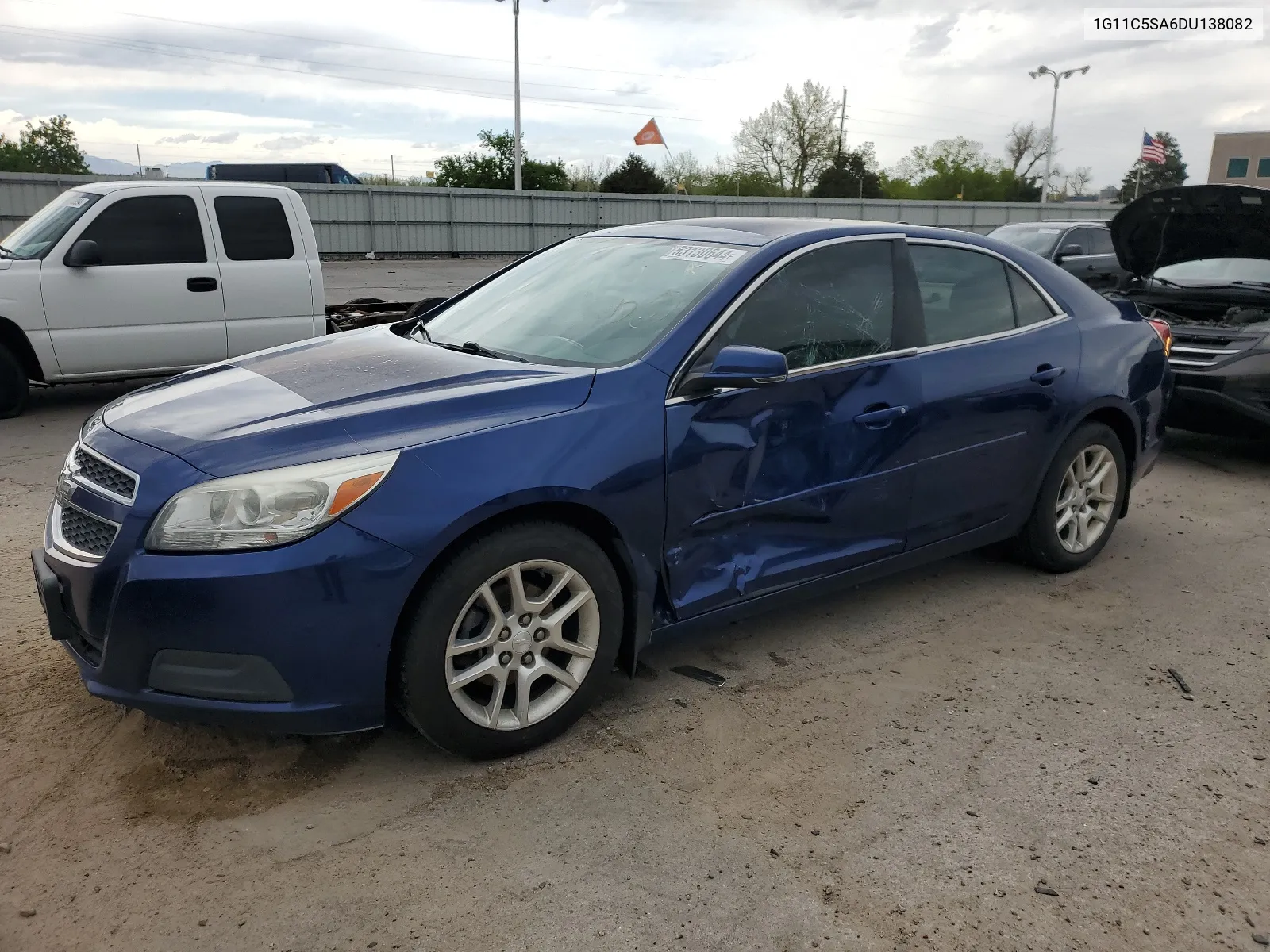 2013 Chevrolet Malibu 1Lt VIN: 1G11C5SA6DU138082 Lot: 53130644