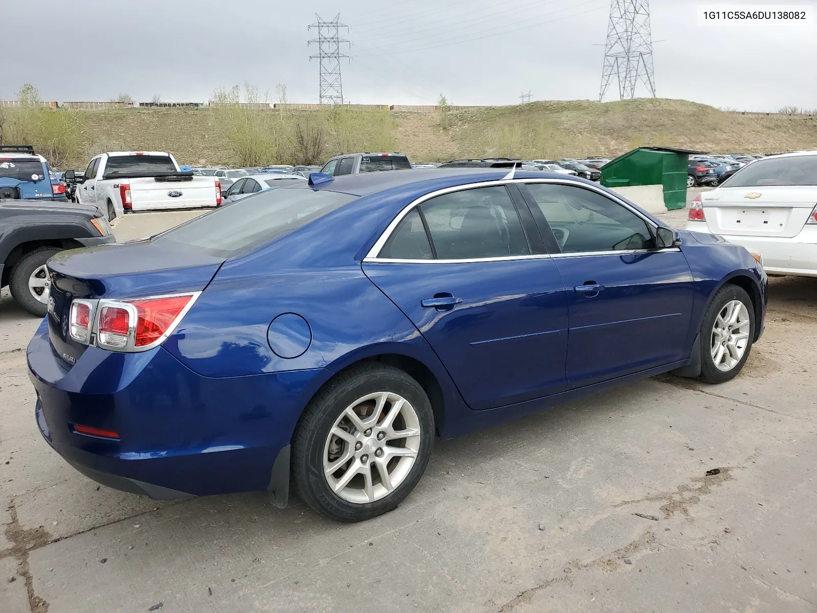 2013 Chevrolet Malibu 1Lt VIN: 1G11C5SA6DU138082 Lot: 53130644