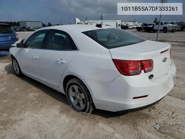 2013 Chevrolet Malibu Ls VIN: 1G11B5SA7DF333261 Lot: 54035874