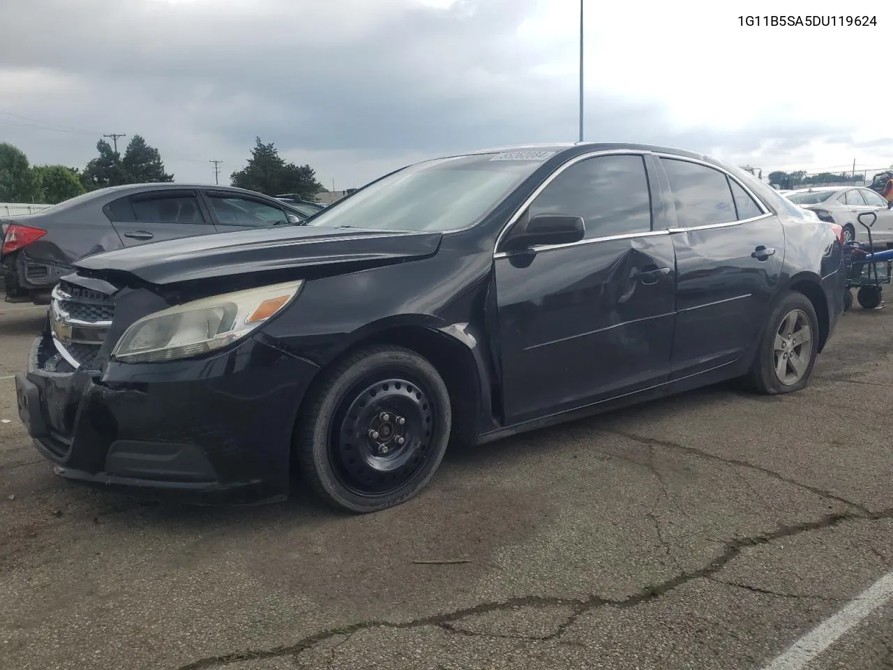 2013 Chevrolet Malibu Ls VIN: 1G11B5SA5DU119624 Lot: 55262084