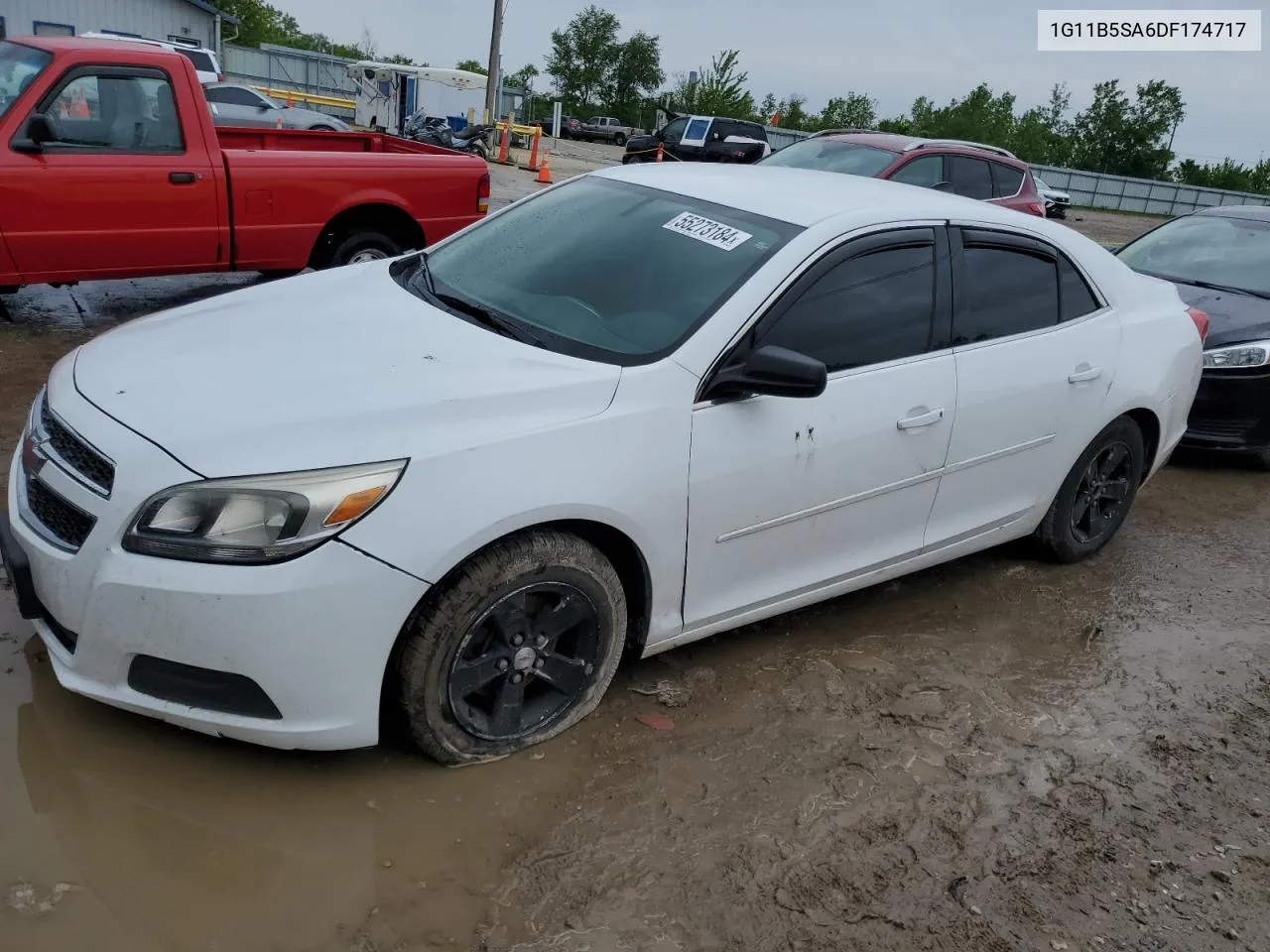 1G11B5SA6DF174717 2013 Chevrolet Malibu Ls