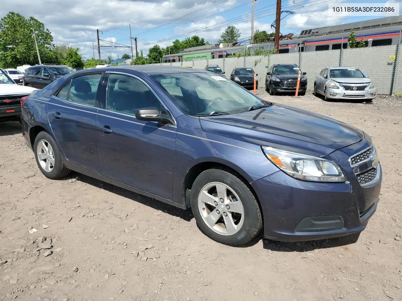 2013 Chevrolet Malibu Ls VIN: 1G11B5SA3DF232086 Lot: 58354004