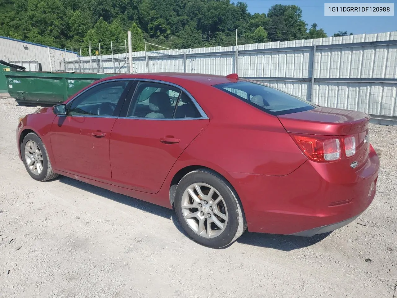 2013 Chevrolet Malibu 1Lt VIN: 1G11D5RR1DF120988 Lot: 58393034