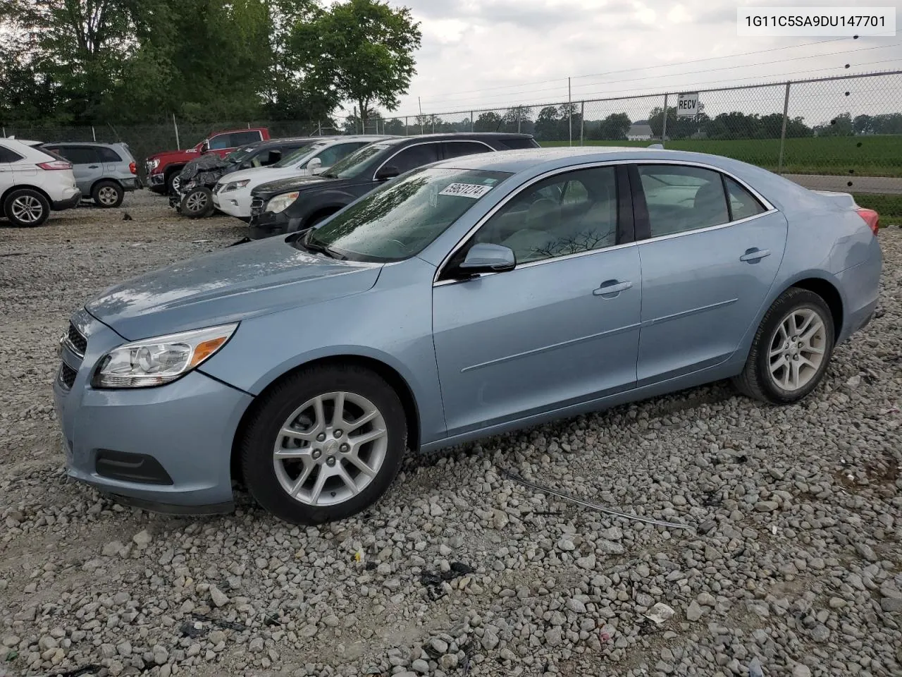 2013 Chevrolet Malibu 1Lt VIN: 1G11C5SA9DU147701 Lot: 59631274