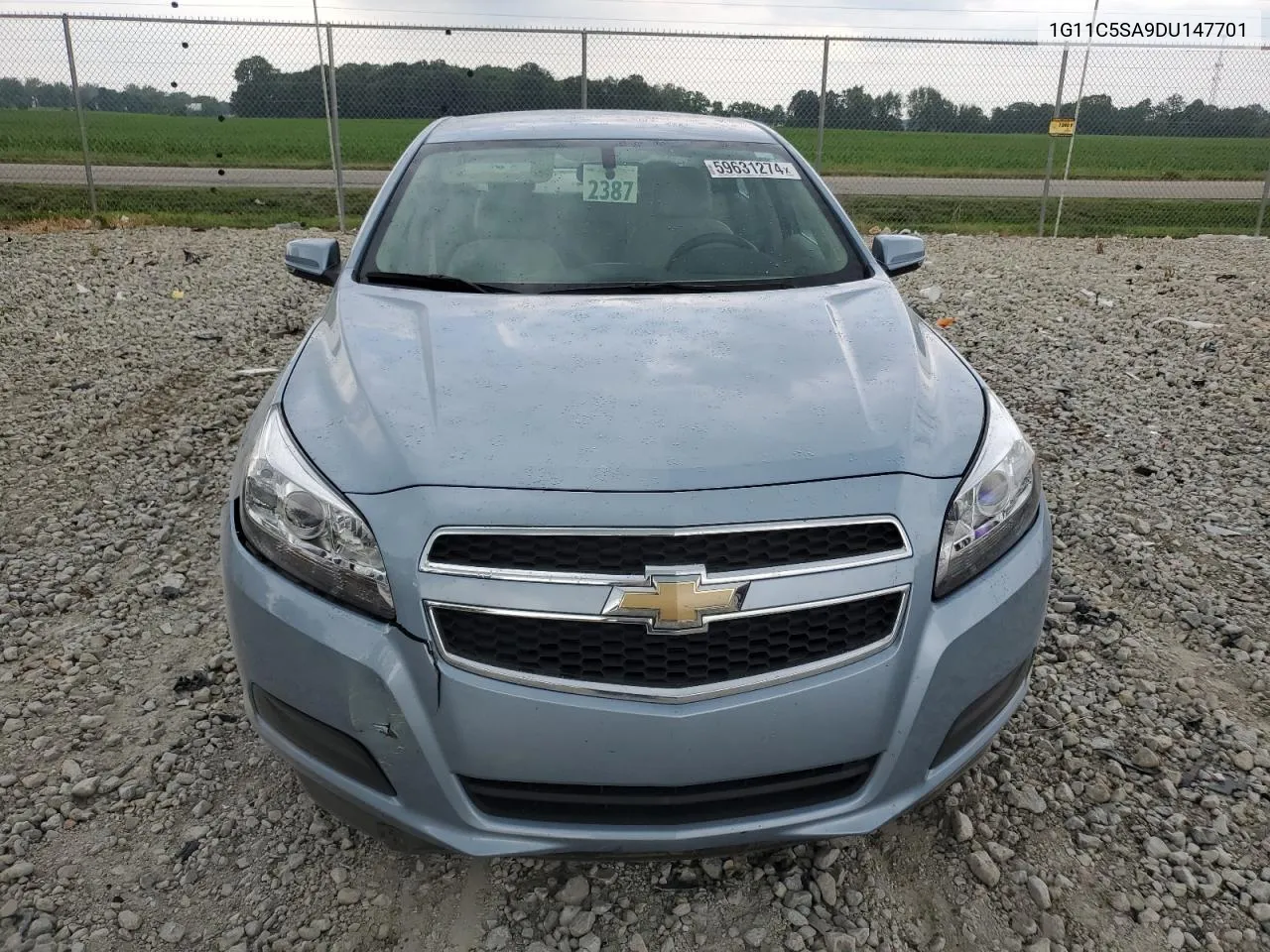 2013 Chevrolet Malibu 1Lt VIN: 1G11C5SA9DU147701 Lot: 59631274