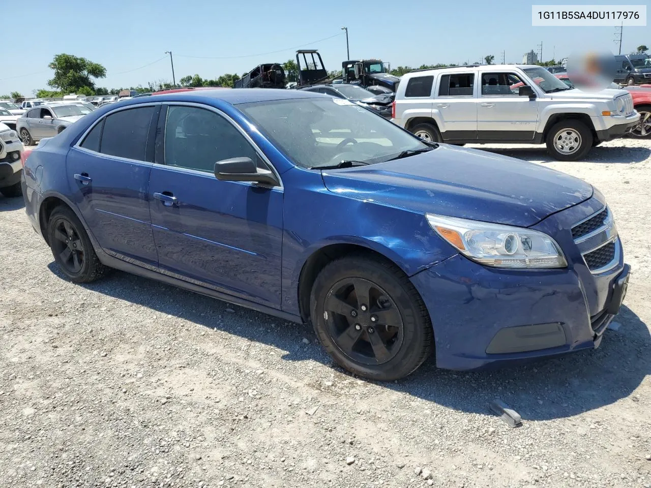 2013 Chevrolet Malibu Ls VIN: 1G11B5SA4DU117976 Lot: 61050724