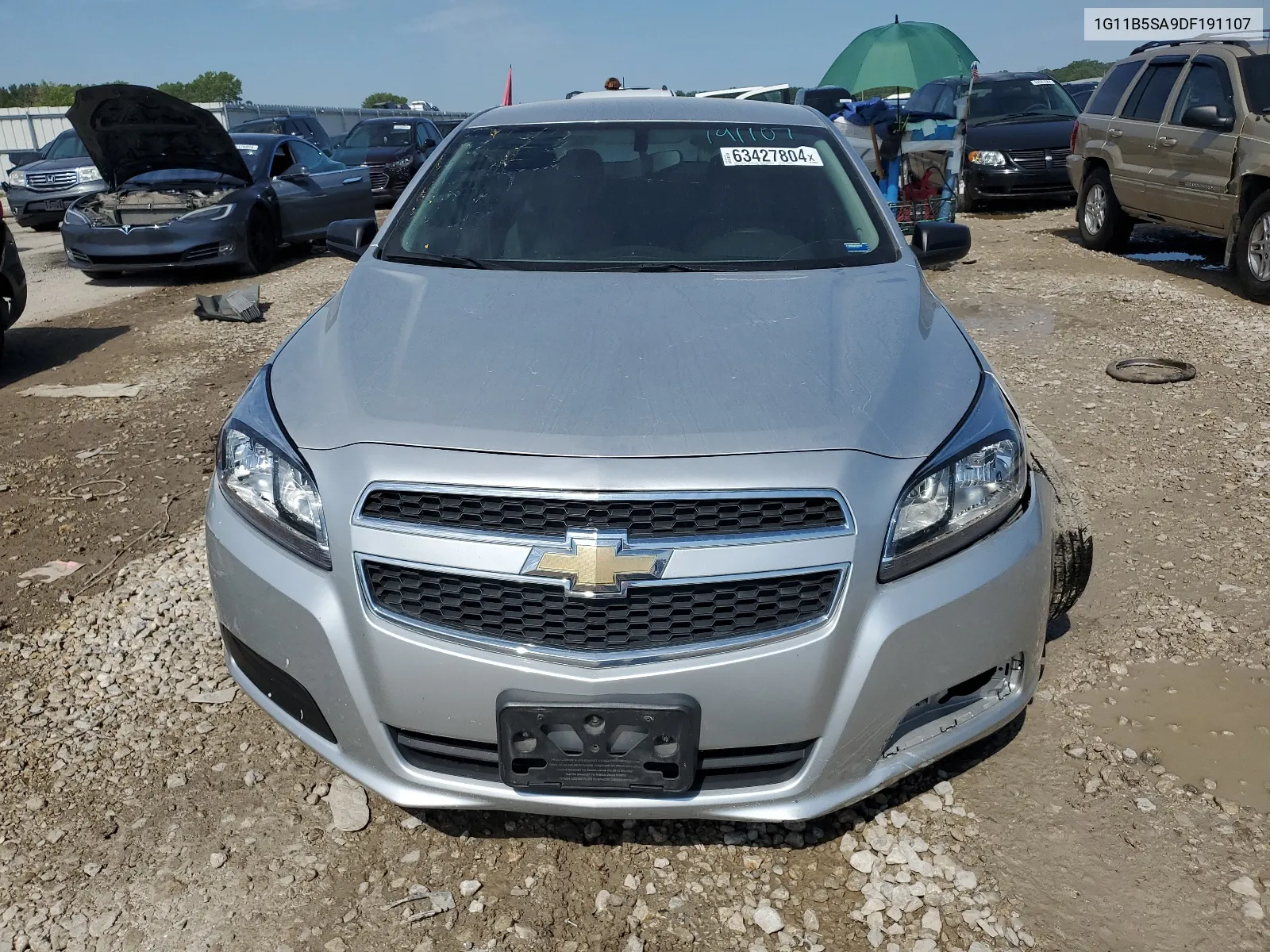 2013 Chevrolet Malibu Ls VIN: 1G11B5SA9DF191107 Lot: 63427804