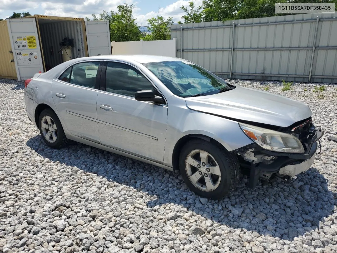 2013 Chevrolet Malibu Ls VIN: 1G11B5SA7DF358435 Lot: 63796784