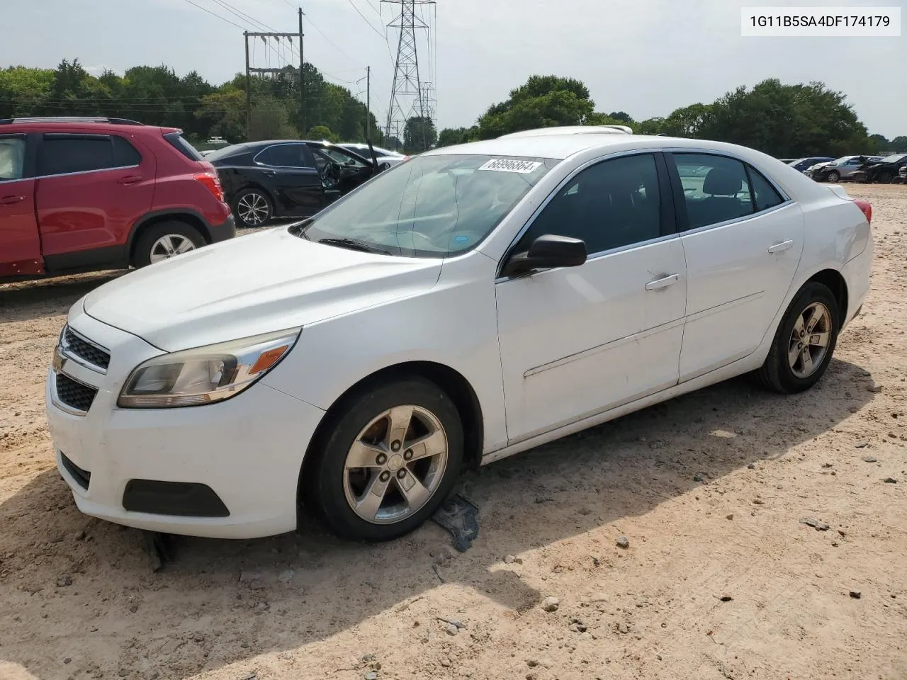 2013 Chevrolet Malibu Ls VIN: 1G11B5SA4DF174179 Lot: 66996864