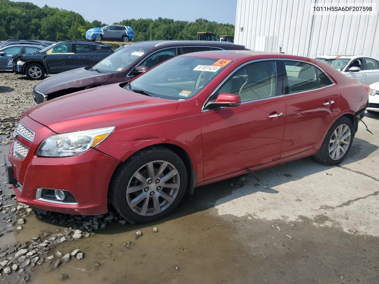 2013 Chevrolet Malibu Ltz VIN: 1G11H5SA6DF207598 Lot: 67491424