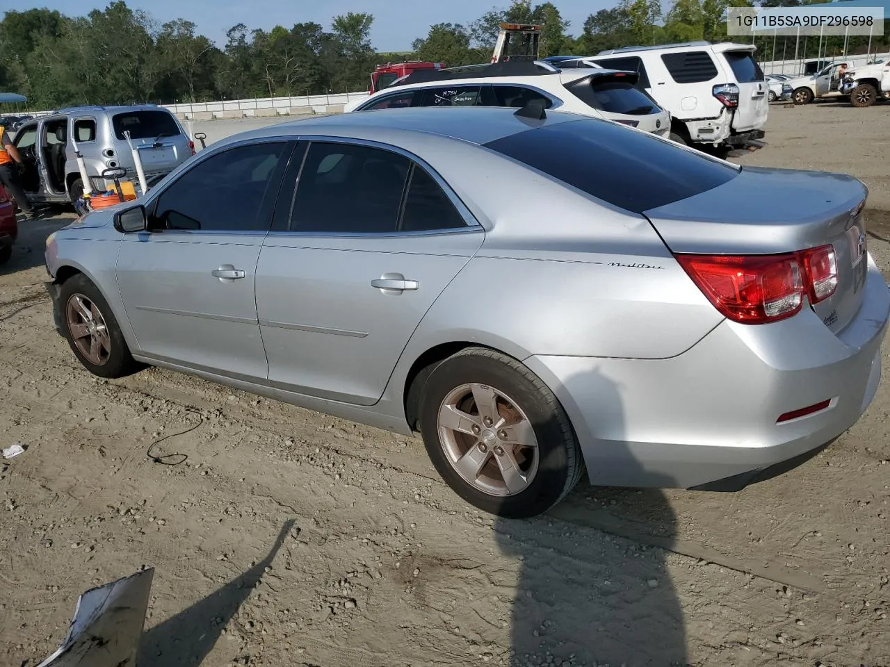 2013 Chevrolet Malibu Ls VIN: 1G11B5SA9DF296598 Lot: 68264534