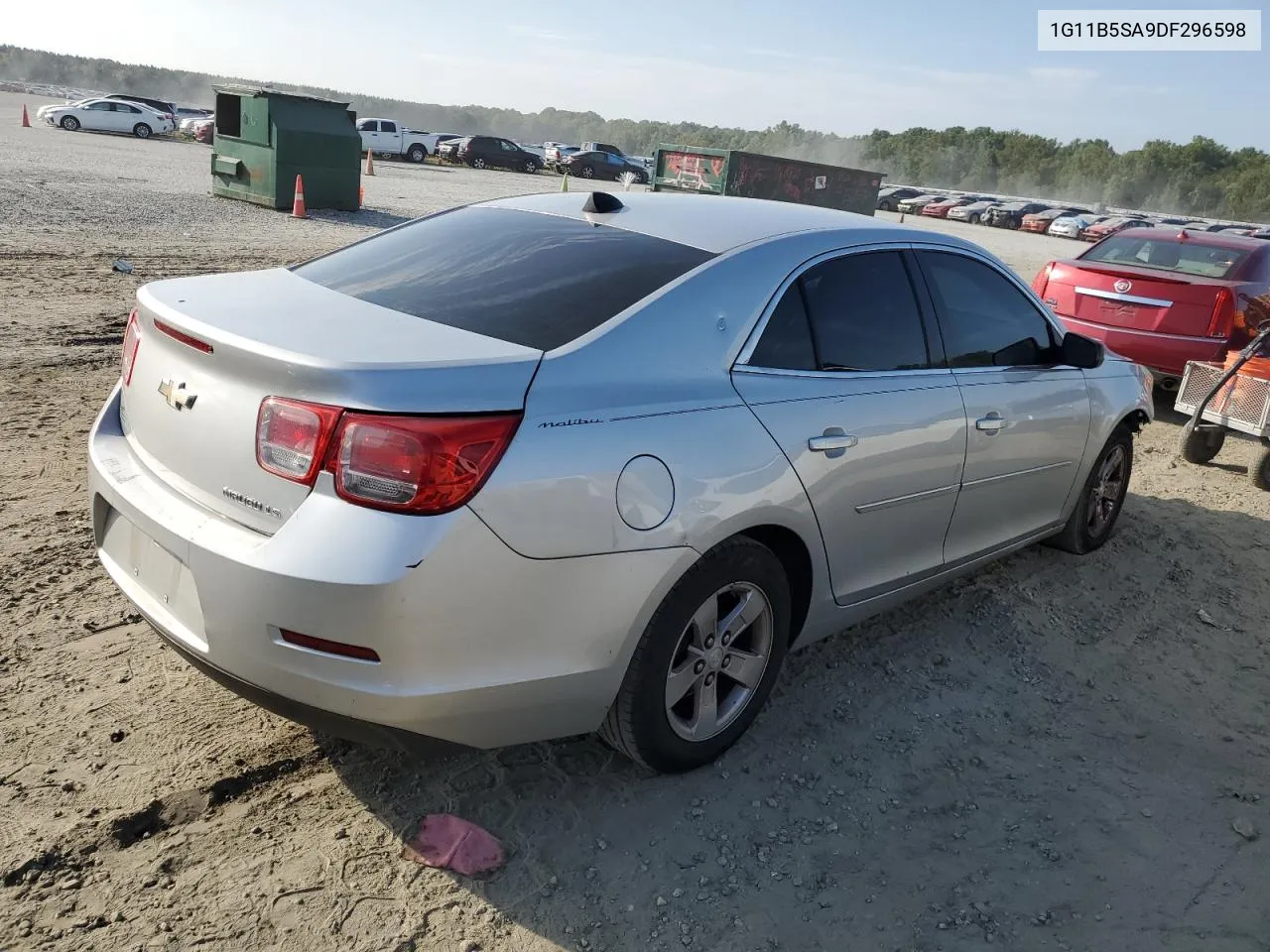 2013 Chevrolet Malibu Ls VIN: 1G11B5SA9DF296598 Lot: 68264534