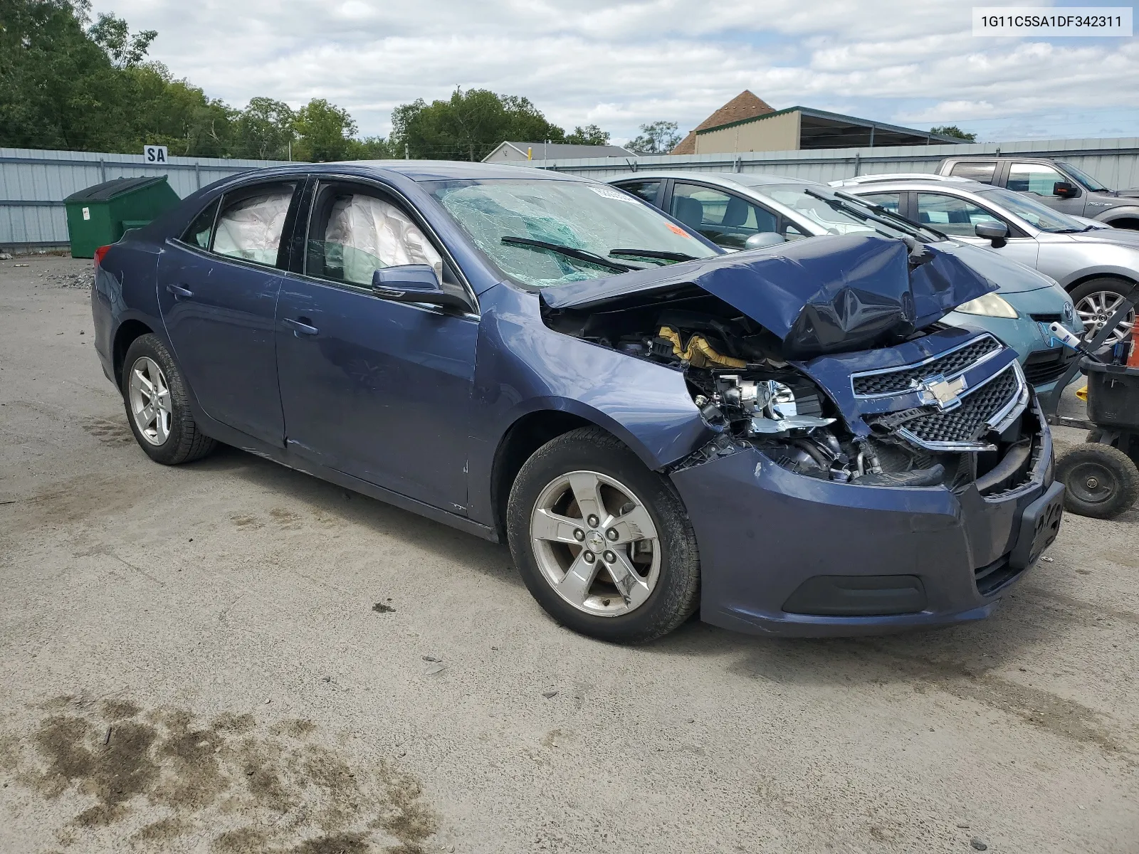 2013 Chevrolet Malibu 1Lt VIN: 1G11C5SA1DF342311 Lot: 68305534