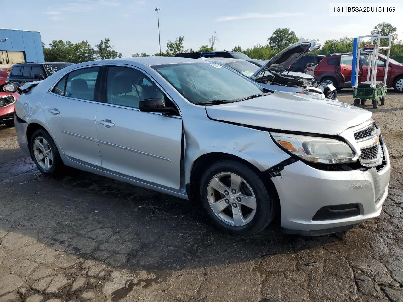 2013 Chevrolet Malibu Ls VIN: 1G11B5SA2DU151169 Lot: 68645604