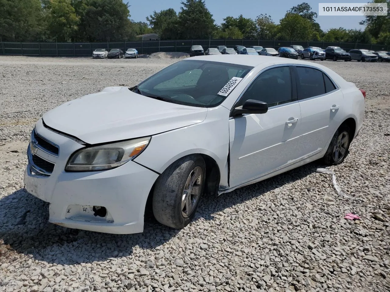 1G11A5SA4DF173553 2013 Chevrolet Malibu Ls