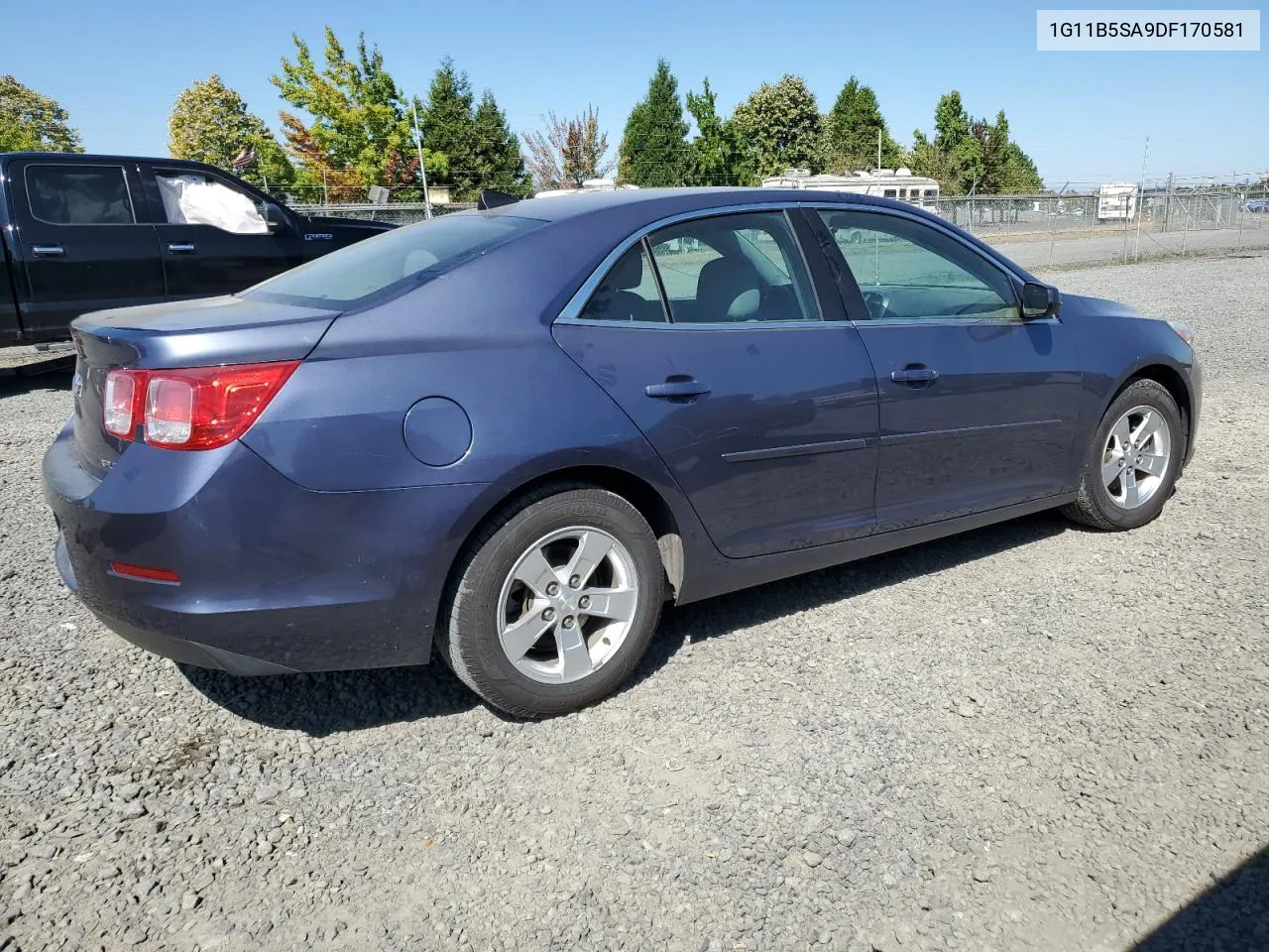 1G11B5SA9DF170581 2013 Chevrolet Malibu Ls