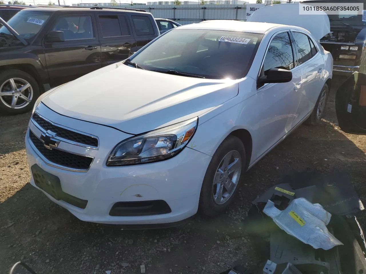 2013 Chevrolet Malibu Ls VIN: 1G11B5SA6DF354005 Lot: 69633234