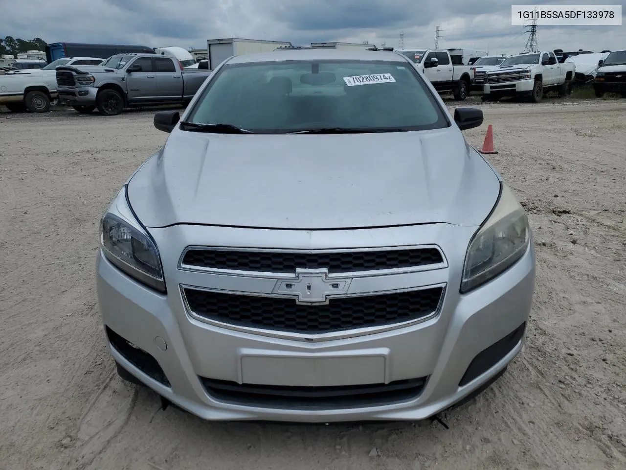 2013 Chevrolet Malibu Ls VIN: 1G11B5SA5DF133978 Lot: 70280974