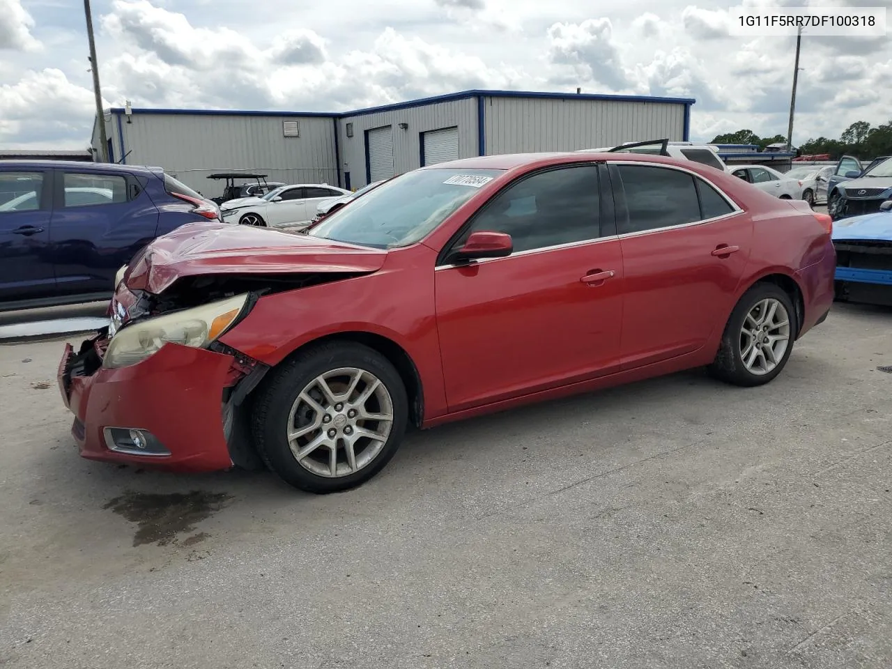 2013 Chevrolet Malibu 2Lt VIN: 1G11F5RR7DF100318 Lot: 70770584