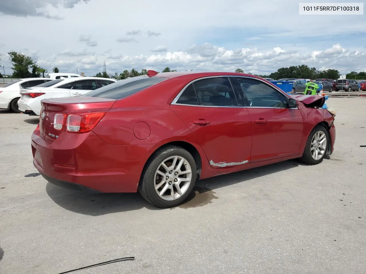 2013 Chevrolet Malibu 2Lt VIN: 1G11F5RR7DF100318 Lot: 70770584