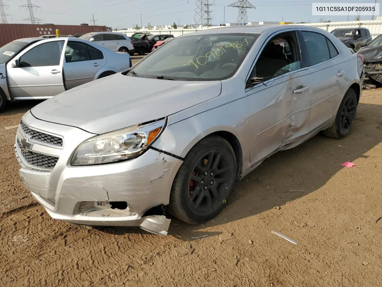 2013 Chevrolet Malibu 1Lt VIN: 1G11C5SA1DF205935 Lot: 70901984