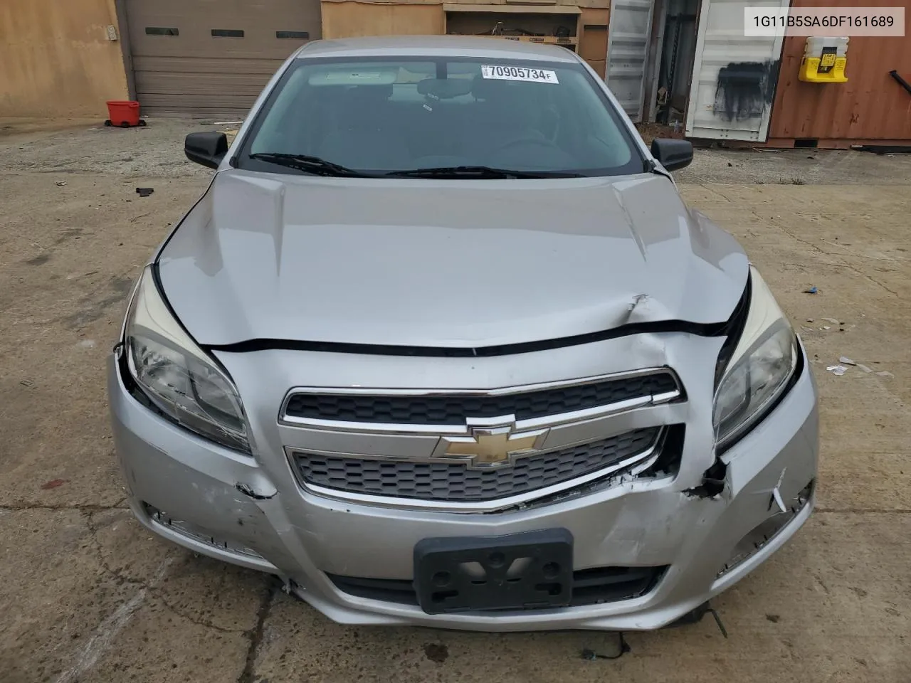 2013 Chevrolet Malibu Ls VIN: 1G11B5SA6DF161689 Lot: 70905734