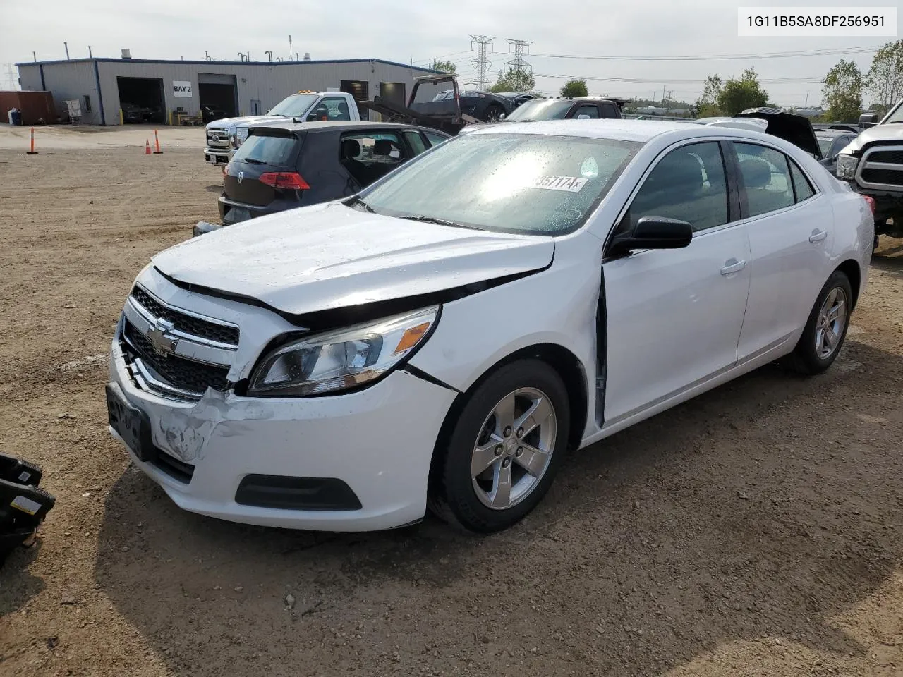 2013 Chevrolet Malibu Ls VIN: 1G11B5SA8DF256951 Lot: 71357174