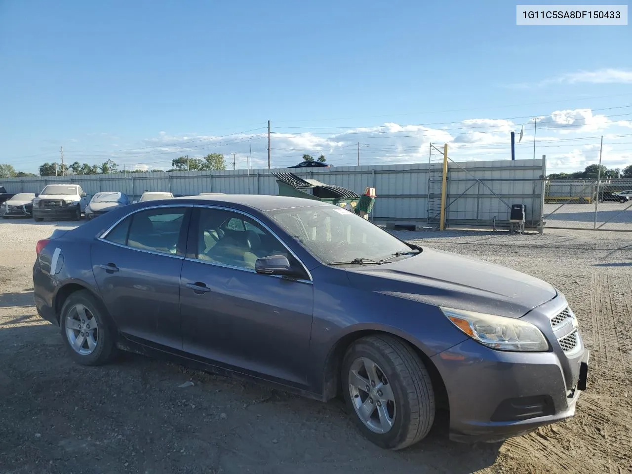 2013 Chevrolet Malibu 1Lt VIN: 1G11C5SA8DF150433 Lot: 71726354